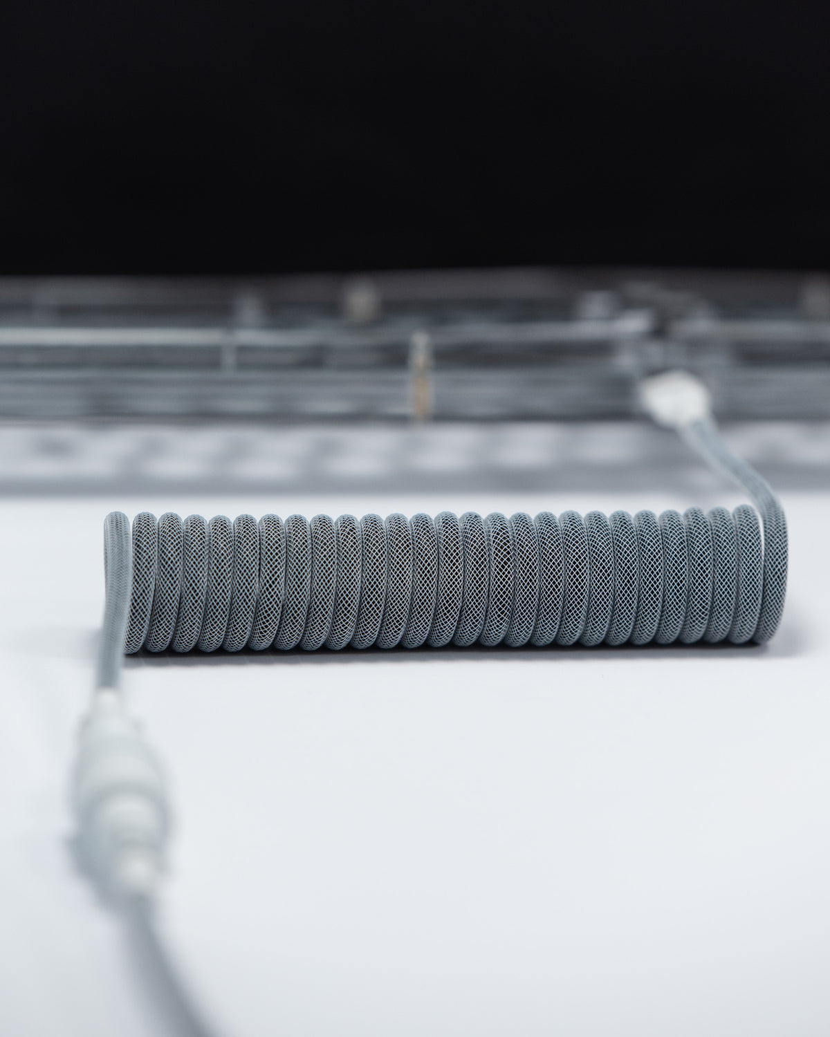 westm mechanical keyboard coiled detachable aviator cable